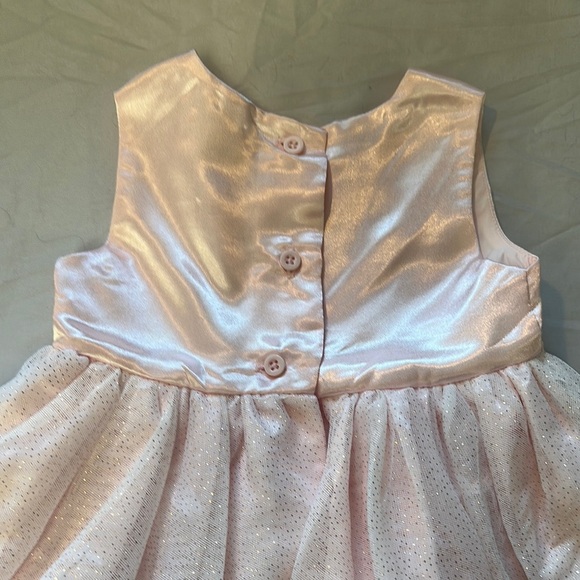 Biscotti - Pink Satin Party Dress - Picture 6 of 6